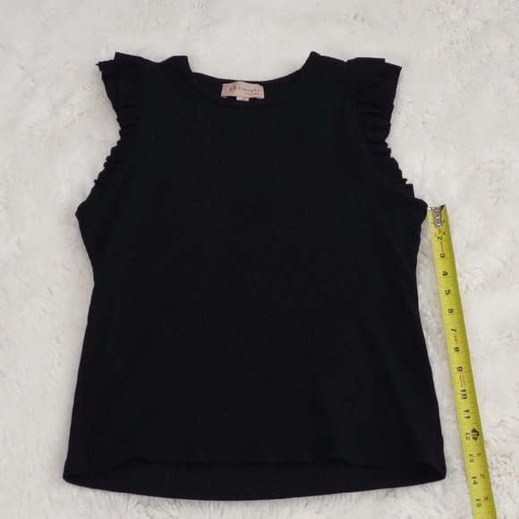 Philosophy Black Sleeveless Top - Picture 12 of 15